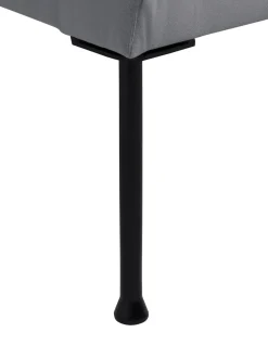 Reposapies Puf De Terciopelo Fluente