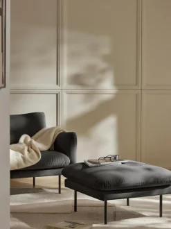 Reposapies Puf De Terciopelo Moby