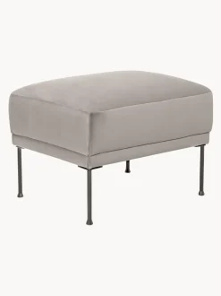 Reposapies Puf De Terciopelo Fluente