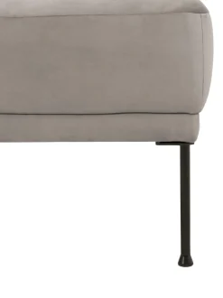 Reposapies Puf De Terciopelo Fluente