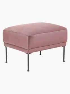 Reposapies Puf De Terciopelo Fluente