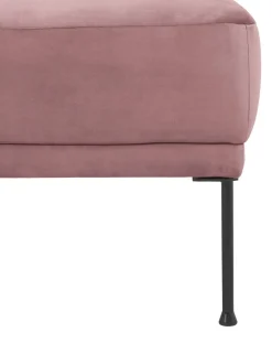 Reposapies Puf De Terciopelo Fluente