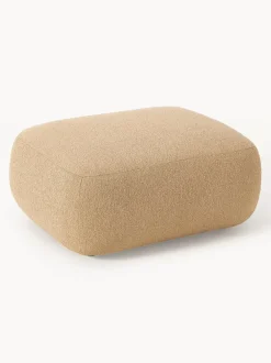 Reposapies Puf En Tejido Boucle Sofia