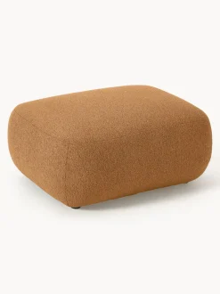 Reposapies Puf En Tejido Boucle Sofia