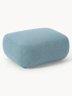 Reposapies Puf En Tejido Boucle Sofia