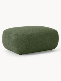 Reposapies Puf En Tejido Boucle Sofia