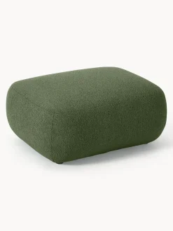 Reposapies Puf En Tejido Boucle Sofia