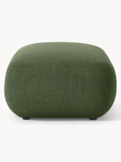 Reposapies Puf En Tejido Boucle Sofia