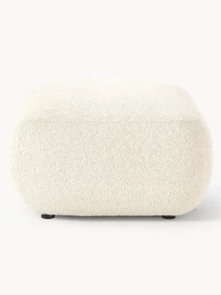 Reposapies Puf En Tejido Boucle Sofia