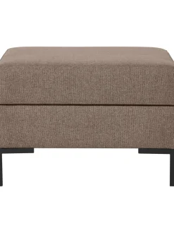 Reposapies Puf Luna, Con Espacio De Almacenamiento