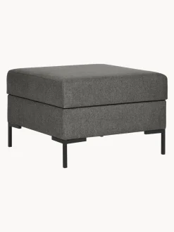 Reposapies Puf Luna, Con Espacio De Almacenamiento