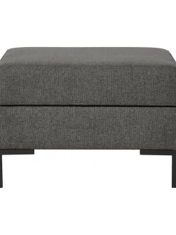 Reposapies Puf Luna, Con Espacio De Almacenamiento