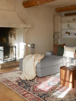 Reposapies Puf Russell, Desenfundable