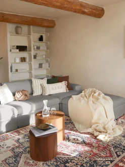 Reposapies Puf Russell, Desenfundable