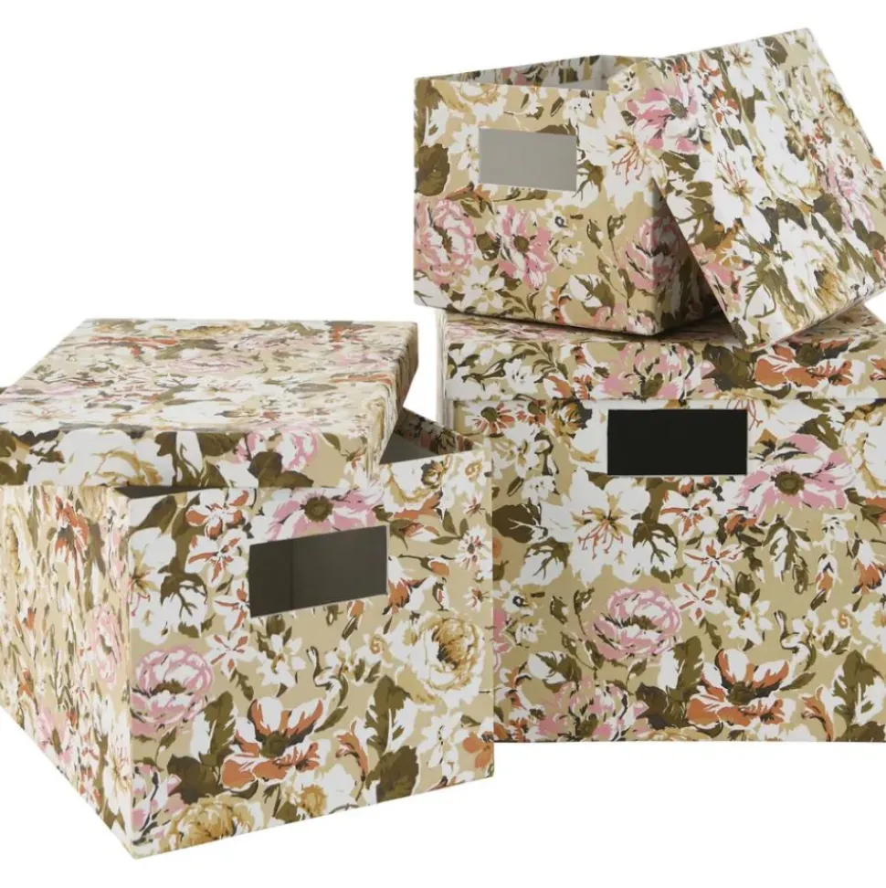 Set De Cajas Rose, 3 Uds.