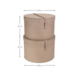 Set De Cajas Rut, 2 Uds.