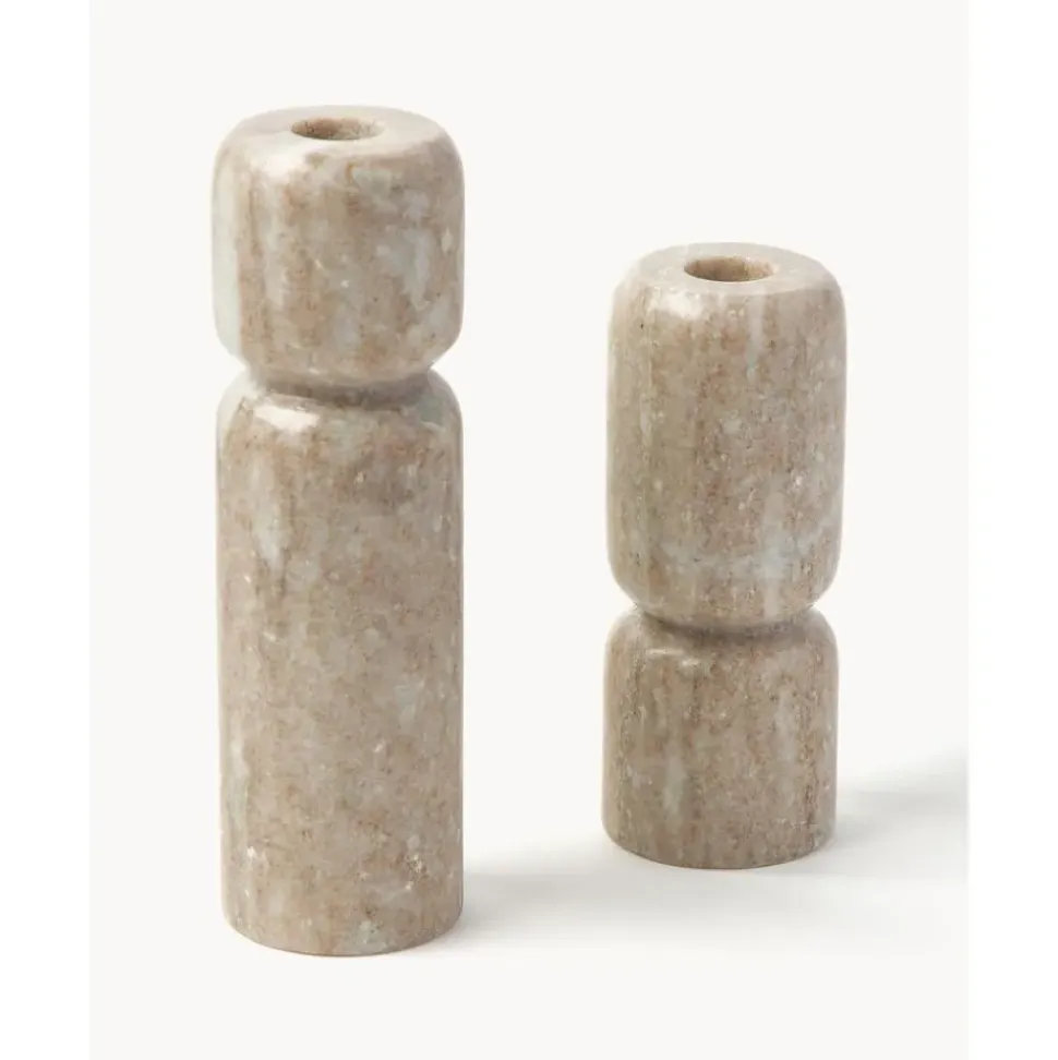 Set De Candelabros De Marmol Cosmo, 2 Uds.