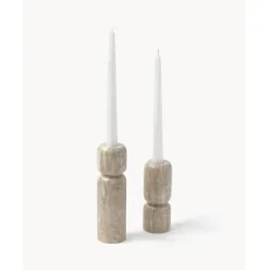 Set De Candelabros De Marmol Cosmo, 2 Uds.