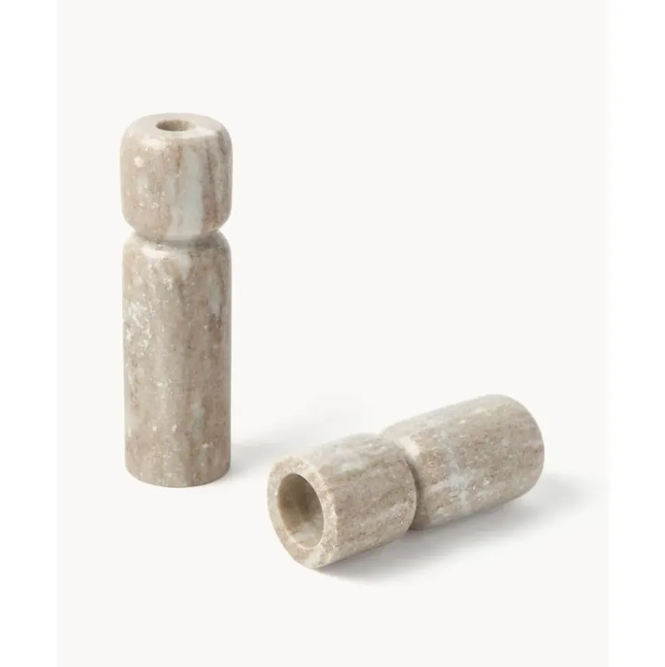 Set De Candelabros De Marmol Cosmo, 2 Uds.