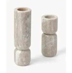 Set De Candelabros De Marmol Cosmo, 2 Uds.