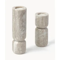 Set De Candelabros De Marmol Cosmo, 2 Uds.