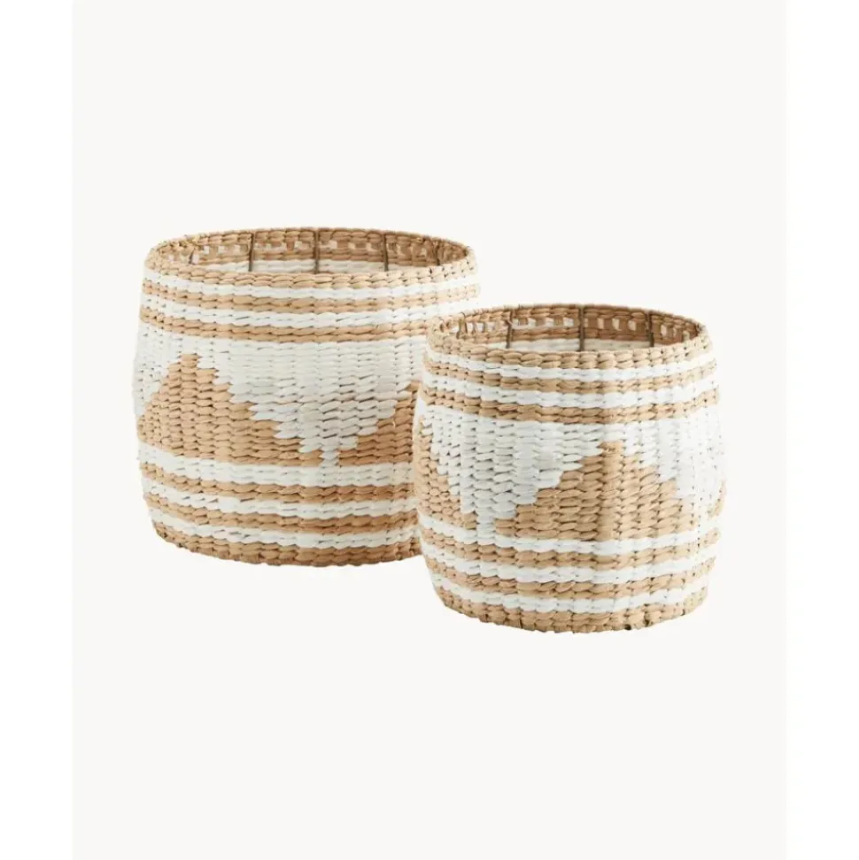 Set De Cestas De Jacinto De Agua Pyramid, 2 Uds.