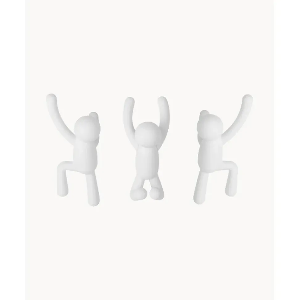 Set De Colgadores De Diseno Buddy, 3 Uds.