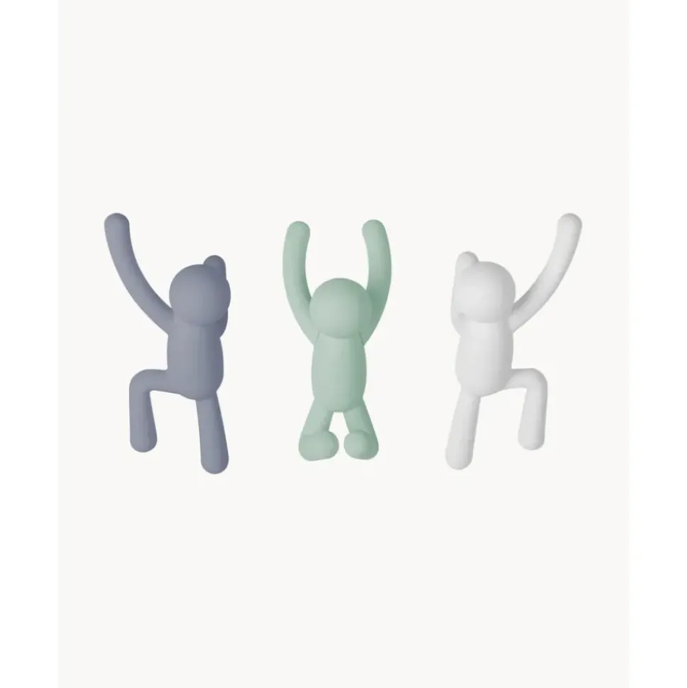 Set De Colgadores De Diseno Buddy, 3 Uds.