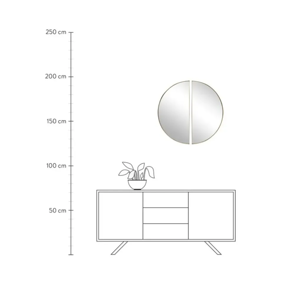 Set De Espejo De Pared Selena, 2 Uds.