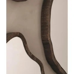 Set De Espejos De Pared Con Forma Organica Bello, 3 Uds.