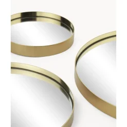 Set De Espejos De Pared Redondos Lacie, 3 Uds.