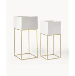 Set De Maceteros De Metal Palesa, 2 Uds.