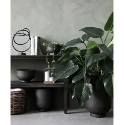 Set De Maceteros Grandes De Metal Vig, 2 Uds.