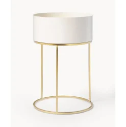 Set De Maceteros Redondos De Metal Palesa, 2 Uds.