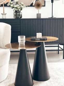 Set De Mesas Auxiliares De Metal Zelda, 2 Uds.