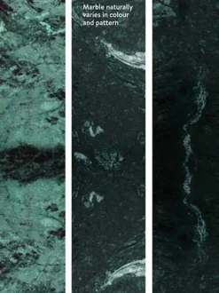 Set De Mesas Auxiliares De Marmol Ella, 2 Pzas.