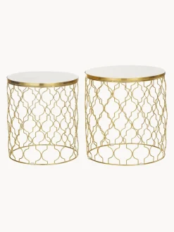 Set De Mesas Auxiliares De Marmol Blake, 2 Uds.