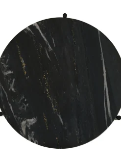 Set De Mesas Auxiliares De Marmol Ella, 2 Pzas.