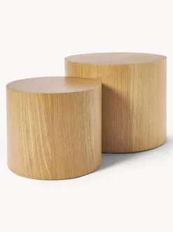 Set De Mesas De Centro De Madera Dan, 2 Uds.