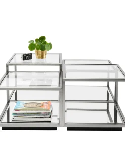 Set De Mesas De Centro Espejadas Luigi, 4 Uds.