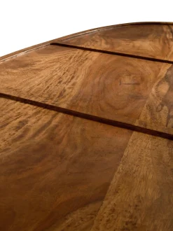 Set De Mesas De Centro Ovaladas De Madera Maciza Sham, 2 Uds.