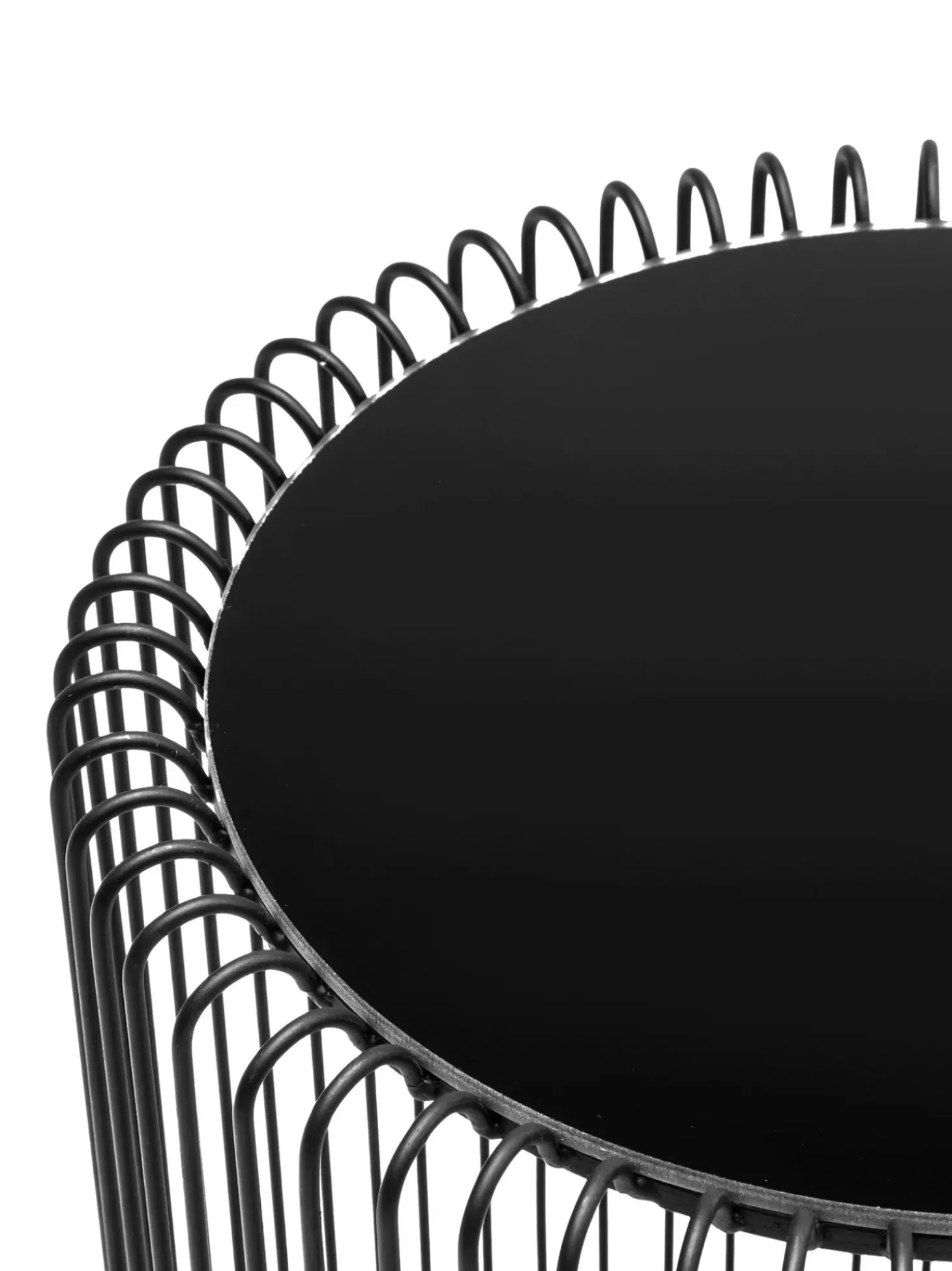 Set De Mesas De Centro Wire, 2 Pzas., Tablero De Cristal