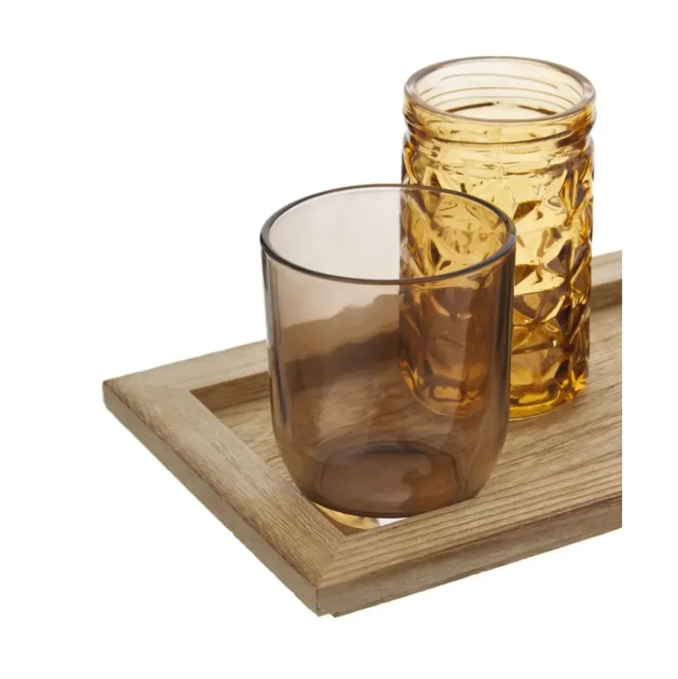 Set De Portavelas De Vidrio Wessel, 10 Pzas.