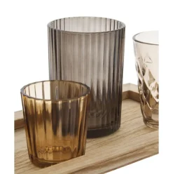 Set De Portavelas De Vidrio Wessel, 10 Pzas.