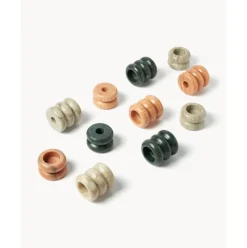 Set De Portavelas Y Candelabros 2En1 De Marmol Orta, 2 Uds.