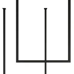 Set De Toalleros De Metal Tensi, 2 Uds.