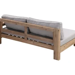 Set Lounge Para Exterior De Madera De Acacia Joshua, 4 Pzas.