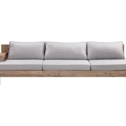 Set Lounge Para Exterior De Madera De Acacia Joshua, 4 Pzas.