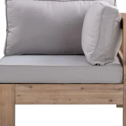 Set Lounge Para Exterior De Madera De Acacia Joshua, 4 Pzas.