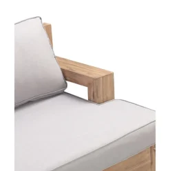 Set Lounge Para Exterior De Madera De Acacia Joshua, 4 Pzas.